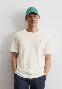 Marc O'Polo - REGULAR - Basic T-shirt - egg white Thumbnail Image 1