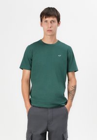 Hollister Co. ICON CREW - T-shirt básica - green