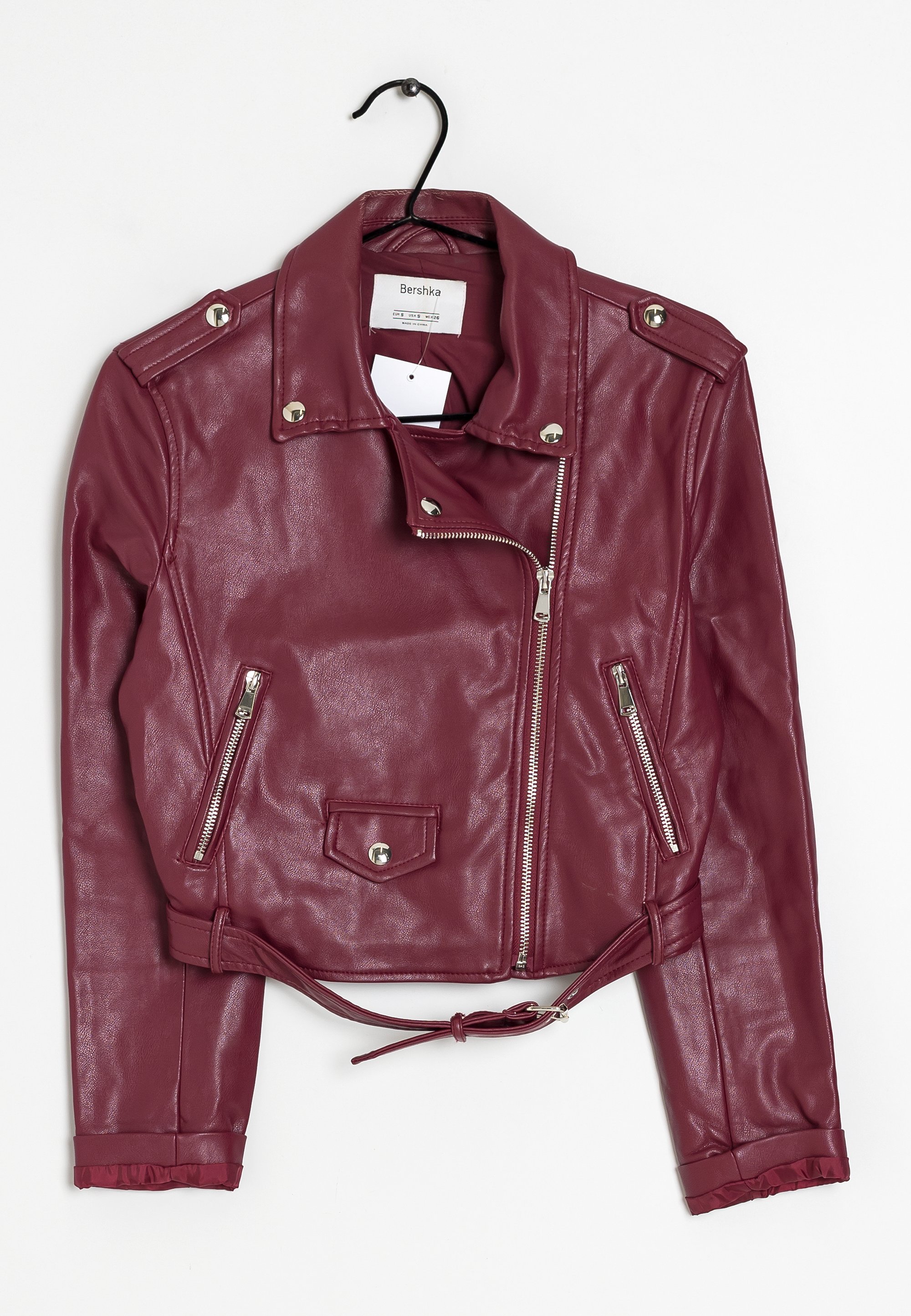 Kunstlederjacke Bershka Lederjacken Bershka – Kastige Kunstleder