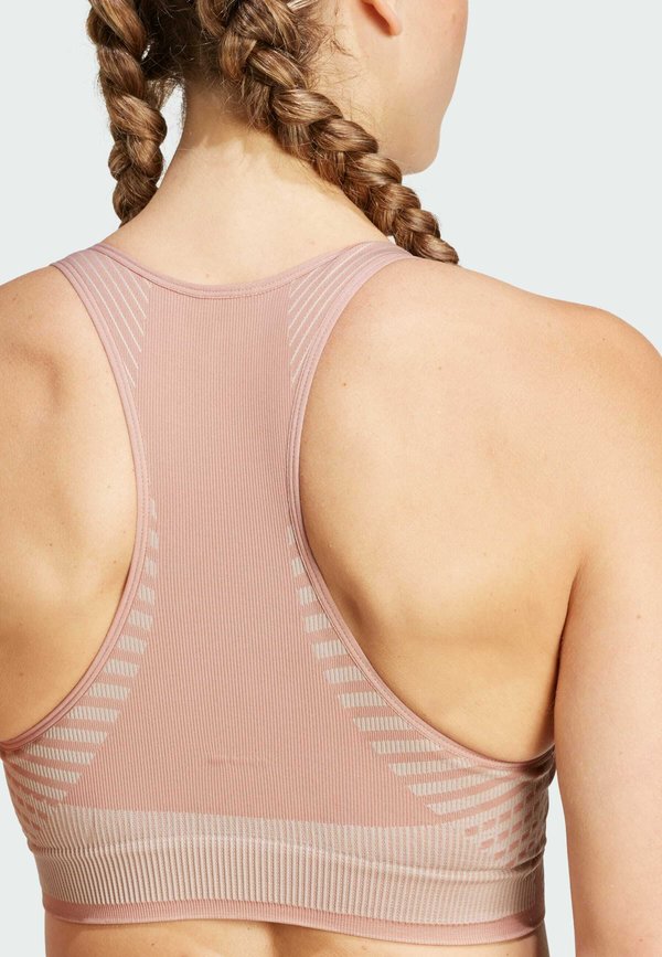 AEROKNIT LIGHT SUPPORT - Medium support sports bra - warm clay   taupe4