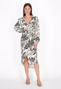 usha Rochie de zi - offwhite black