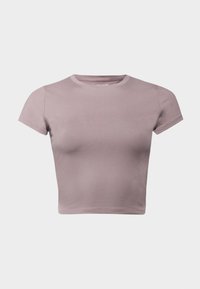 SEAMLESS CREW NECK  - Camiseta básica - quail