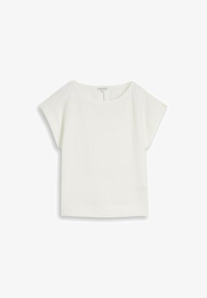 TOM TAILOR, TOM TAILOR T-SHIRT LOOSE FIT T-SHIRT - T-shirt basique - whisper white