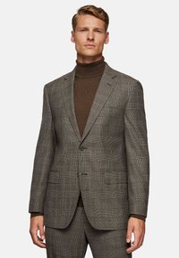 Boggi Milano PRINCE OF WALES BLEND STYLE BRUXELLES  - Sako - brown