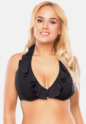 Sutien costum de baie din două piese - black