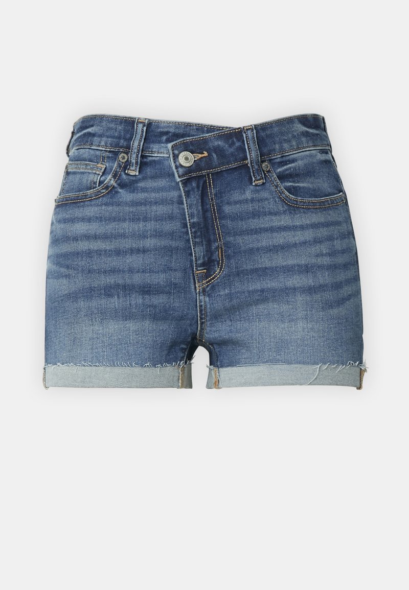 AMERICAN EAGLE Jeansshort donkerblauw denim AMERICAN EAGLE Jeansshort donkerblauw denim