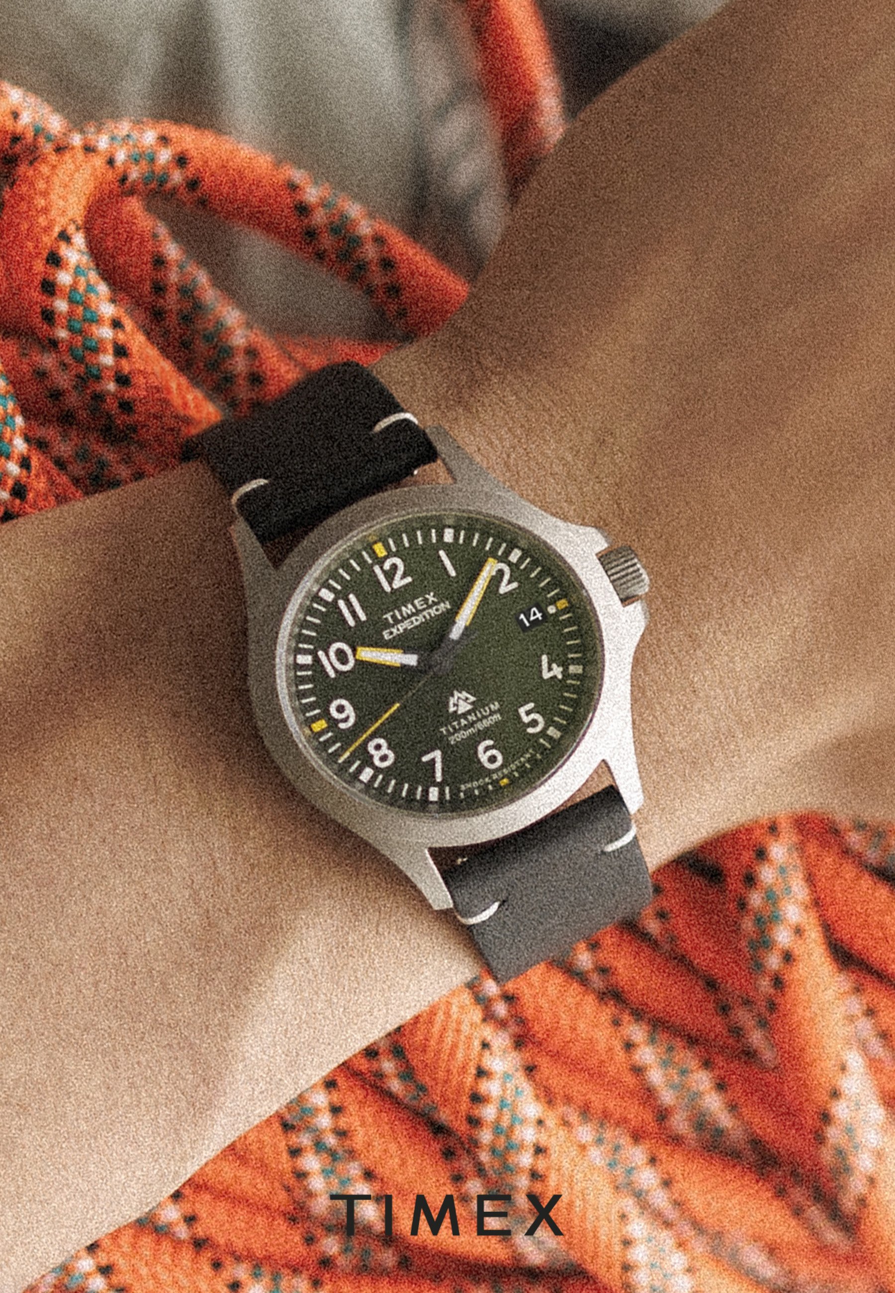 Timex Expedition North Titanium QA - Ceas de mână - black/negru