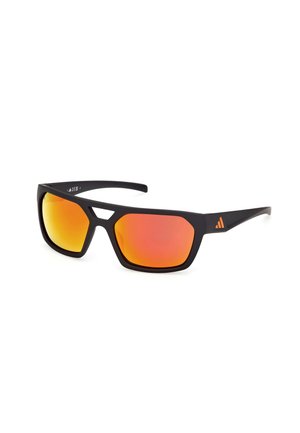 adidas Performance, SUNGLASSES - Gafas de sol - matte black-orange