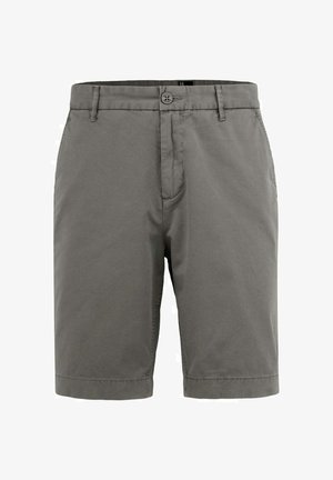 Bomboogie, SLIM FIT BERMUDA SHORTS IN STRETCH COTTON - Shorts - desert sage