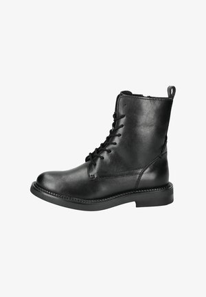 Geox, Bottines à lacets - black