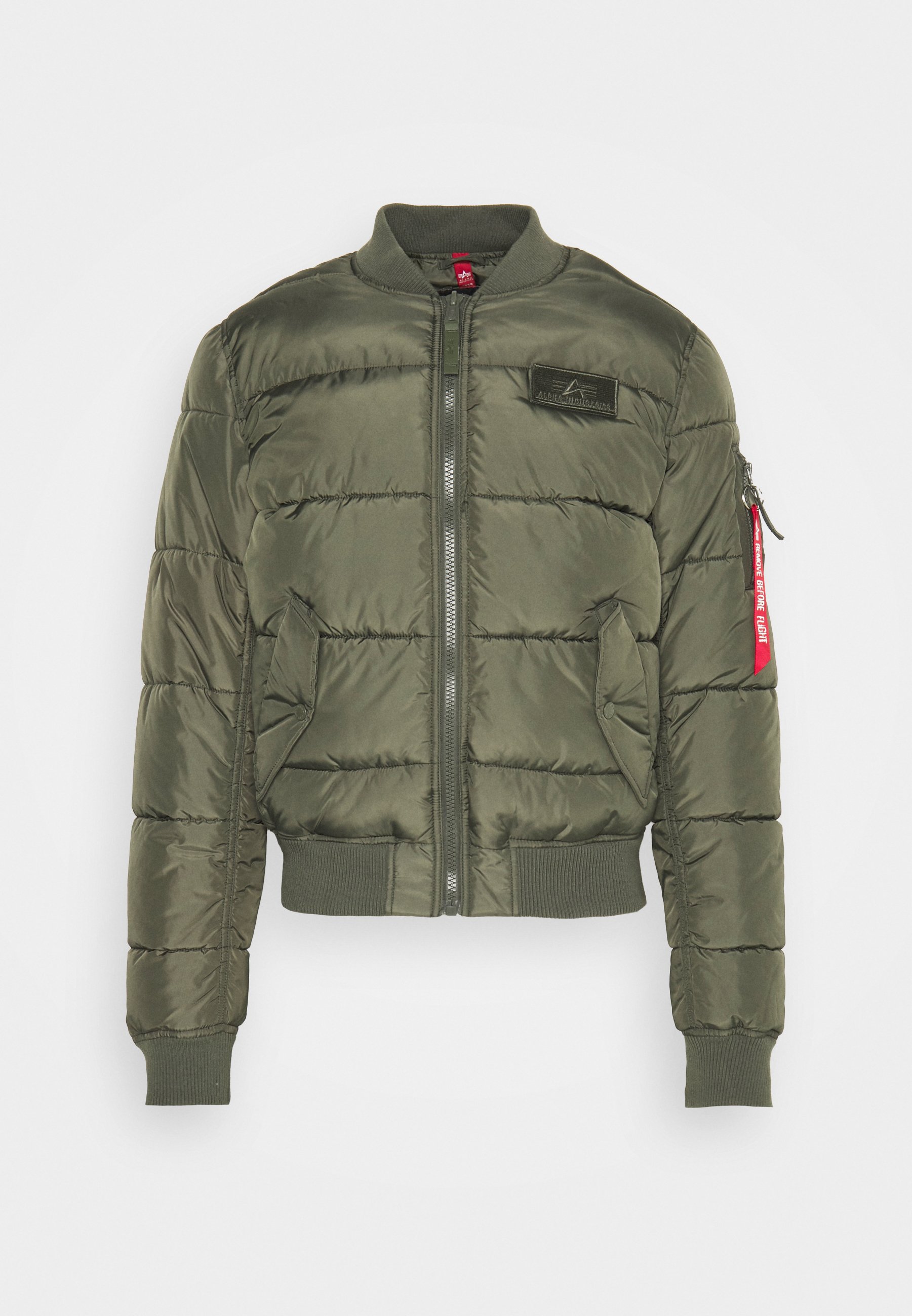 Alpha Industries MA-1 PUFFER BOMBER - Bomber Jacket - dark olive