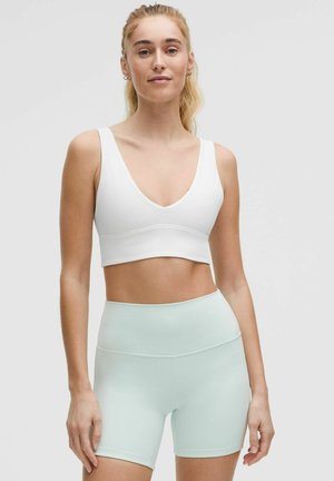 lululemon ALIGN V-NECK - Sports-BH'er med medium støtte - white