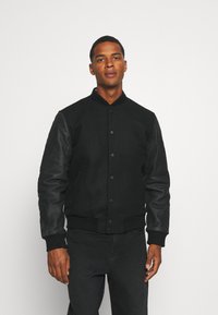 Schott USA - Bomber Jacket - black/black