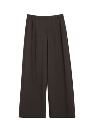 comma, HOSE - Trousers - dunkelbraun