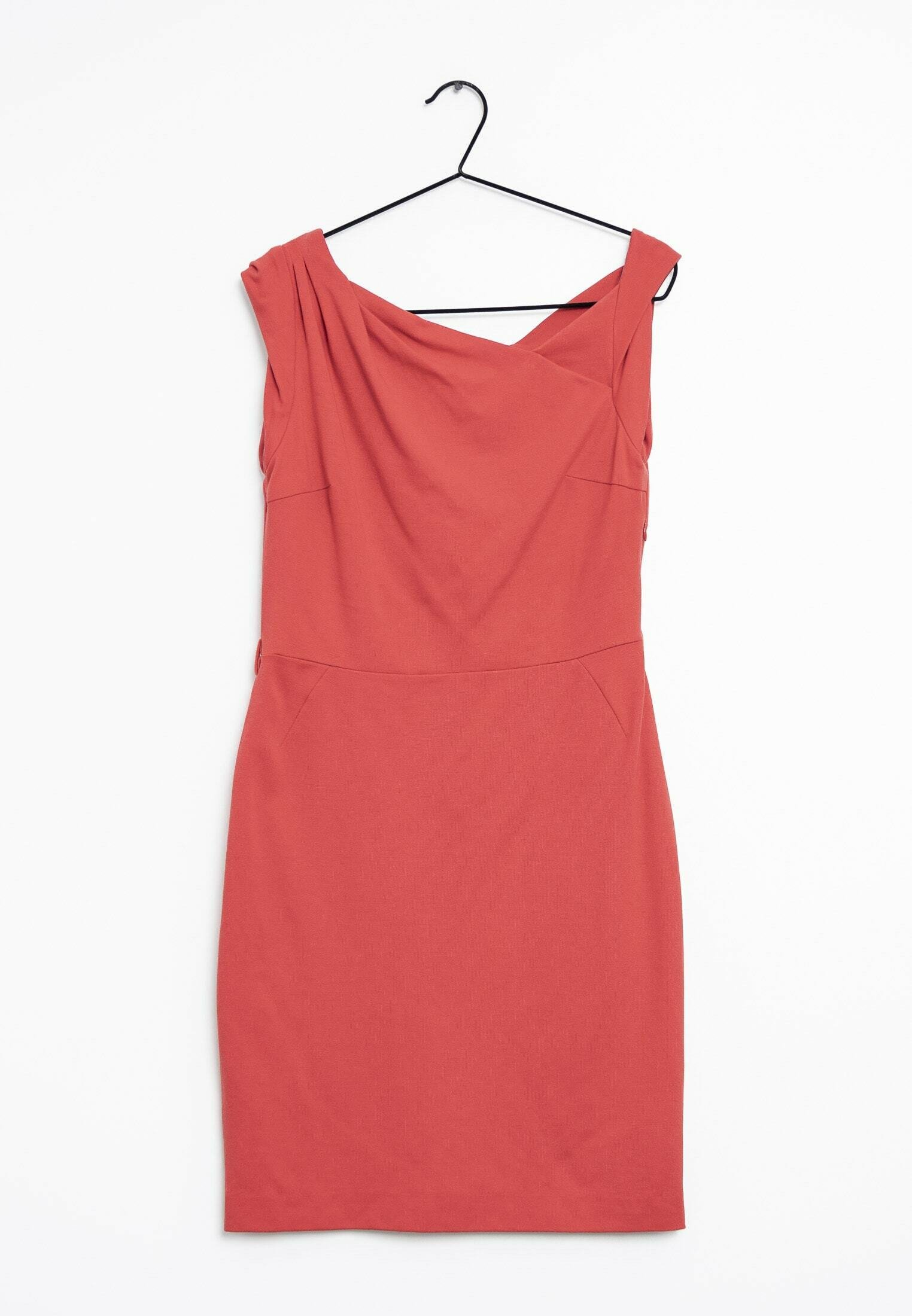 slim fit dress slacks ZARA Red Zip Bodycon Midi Dress | Like New