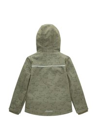 TOM TAILOR UNISEX - Let jakke / Sommerjakker - olive blue outlined dino print