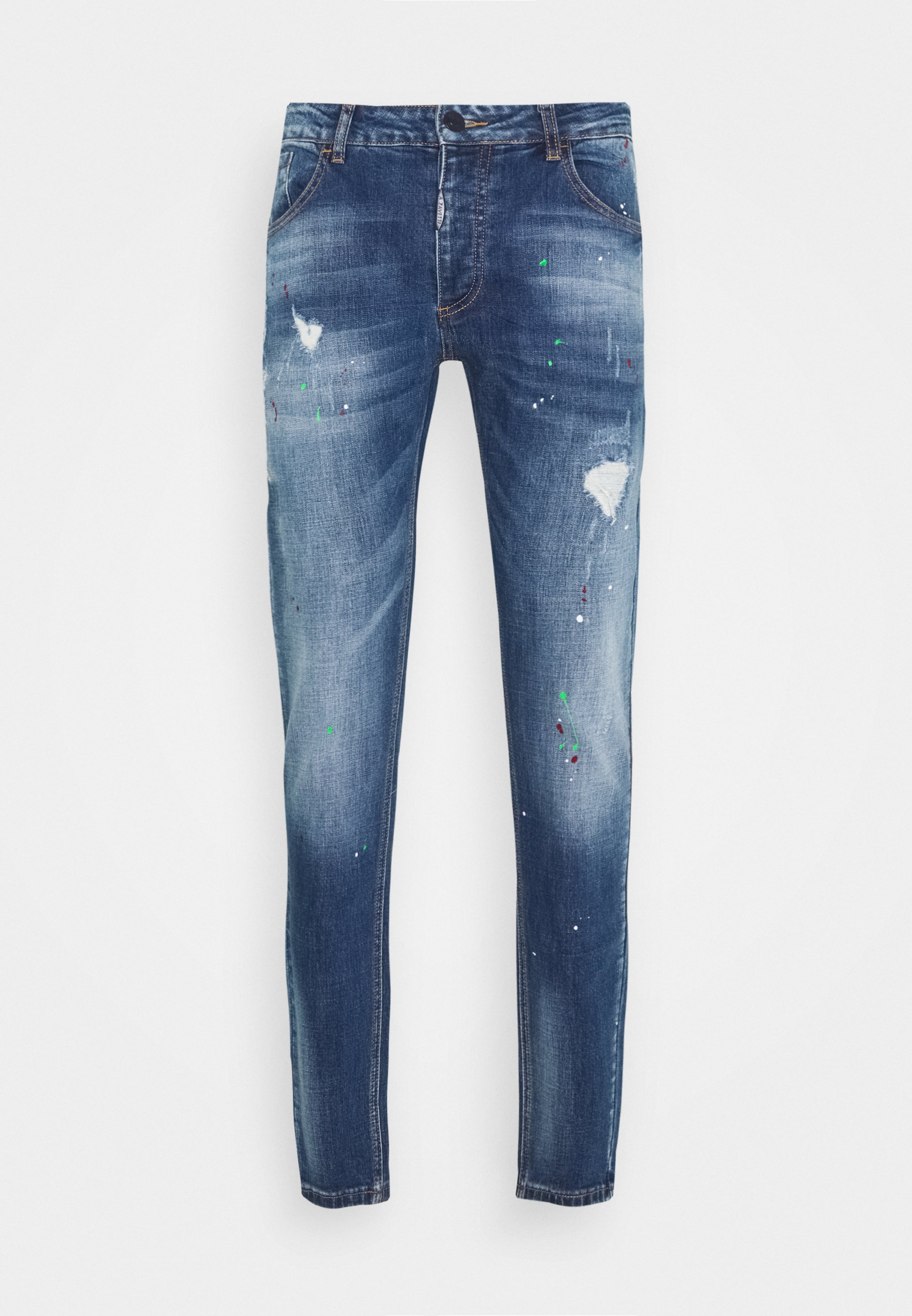 jean bleu clair déchiré