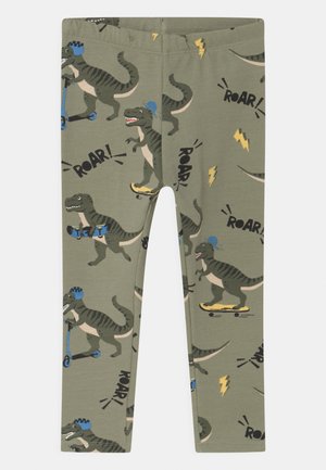 SKATE DINO UNISEX - Tracksuit bottoms - dusty green