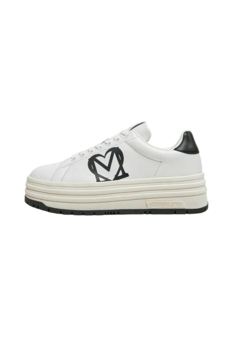 Love Moschino Sneakers laag - bianco