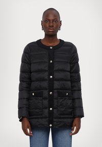 MICHAEL Michael Kors HOODED LONGLINE PACKABLE - Vinterfrakke - black