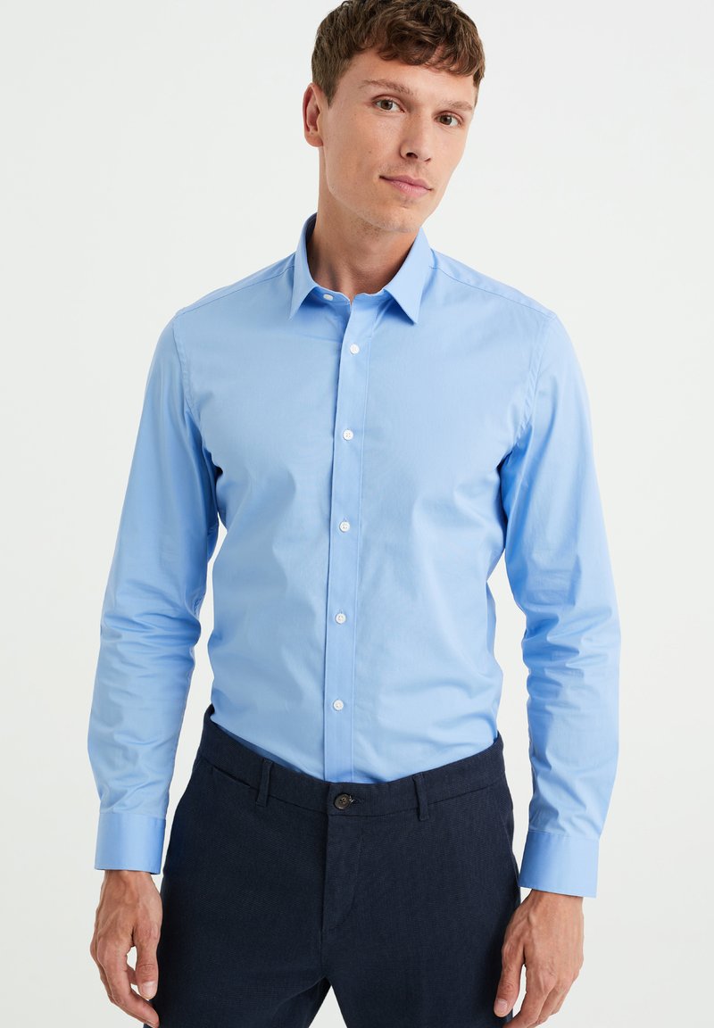 WE Fashion - THE SMART SHIRT - Business skjorter - light blue, Forstør