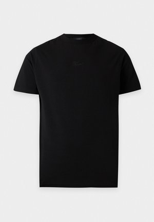 KARL LAGERFELD, CREW NECK - Camiseta básica - black