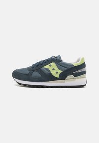 Unselected, navy/lime