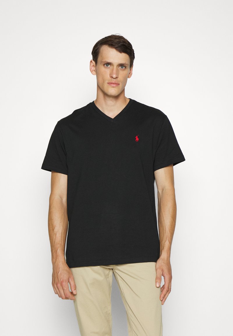 Polo Ralph Lauren CLASSIC FIT JERSEY V-NECK T-SHIRT - Jednoduché tričko ...