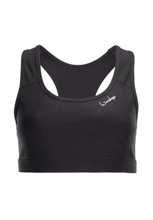 FUNCTIONAL COMFORT - Vidēja atbalsta sporta krūšturis - black