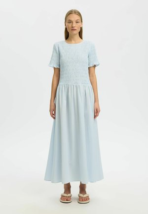 Selected Maxikjole - cashmere blue