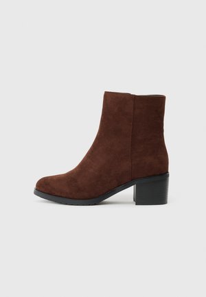 ROSIE - Boots à talons - dark brown