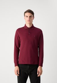 Tommy Hilfiger SLIM - Topper langermet - deep rouge