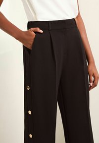 Lipsy WIDE LEG - Nohavice - black