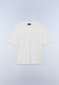 Napapijri UNISEX T-shirt con stampa white heron/avorio Zalando