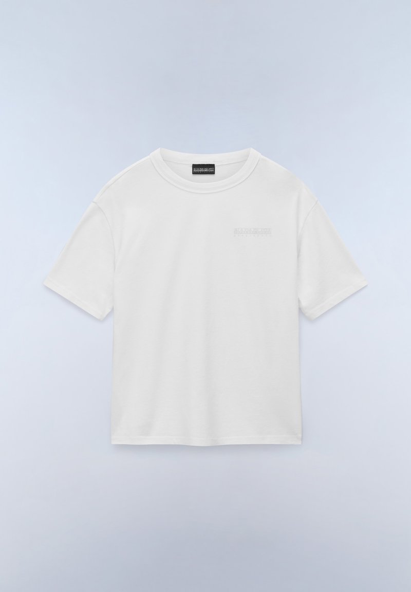 Napapijri T-shirt print crème Napapijri T-shirt print crème