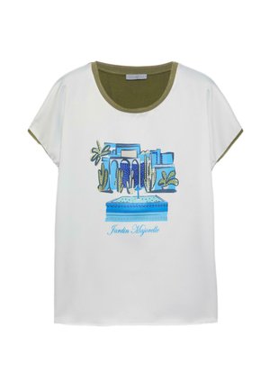 TOP STAMPATO - Bluse - verde