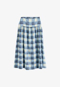 Sélectionné, blue ecru gingham