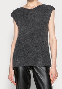 Kaffe Maglione - anthracite