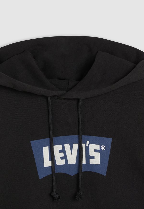 GRAPHIC HOODIE - Sweatshirt - vtg bw logo three caviar3