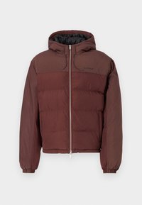 HOODED PUFFER JACKET - Veste d'hiver - burgundy