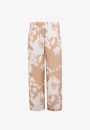 YOEK, YOEK DAMEN HOSE MIT DRUCK - Pantalon classique - light brown