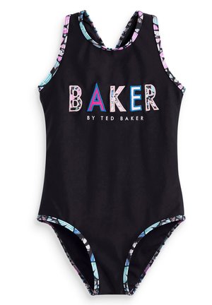 Baker by Ted Baker BAKER BY TED BAKER BLACK LOGO SWIMSUIT - Badpak - black
