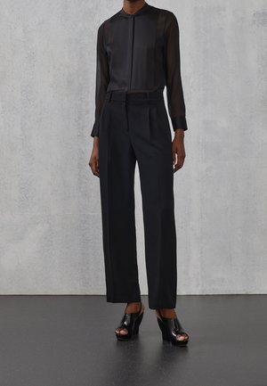Trousers - black
