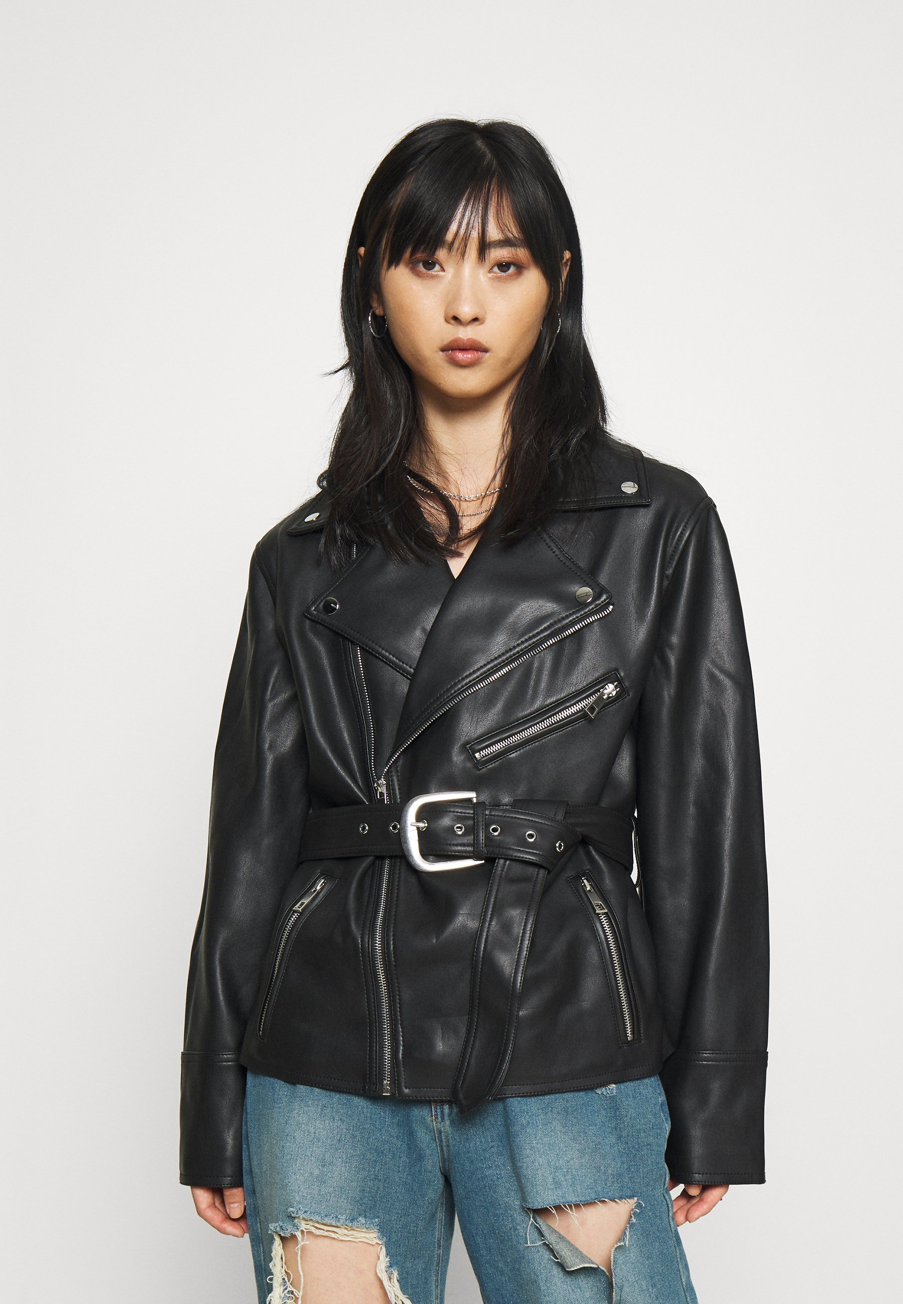 leather jacket petite uk