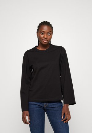 Long sleeved top - black