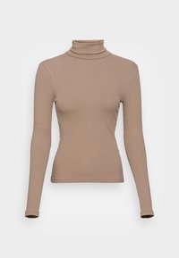 PCKITTE ROLLNECK - Hosszú ujjú felső - fossil