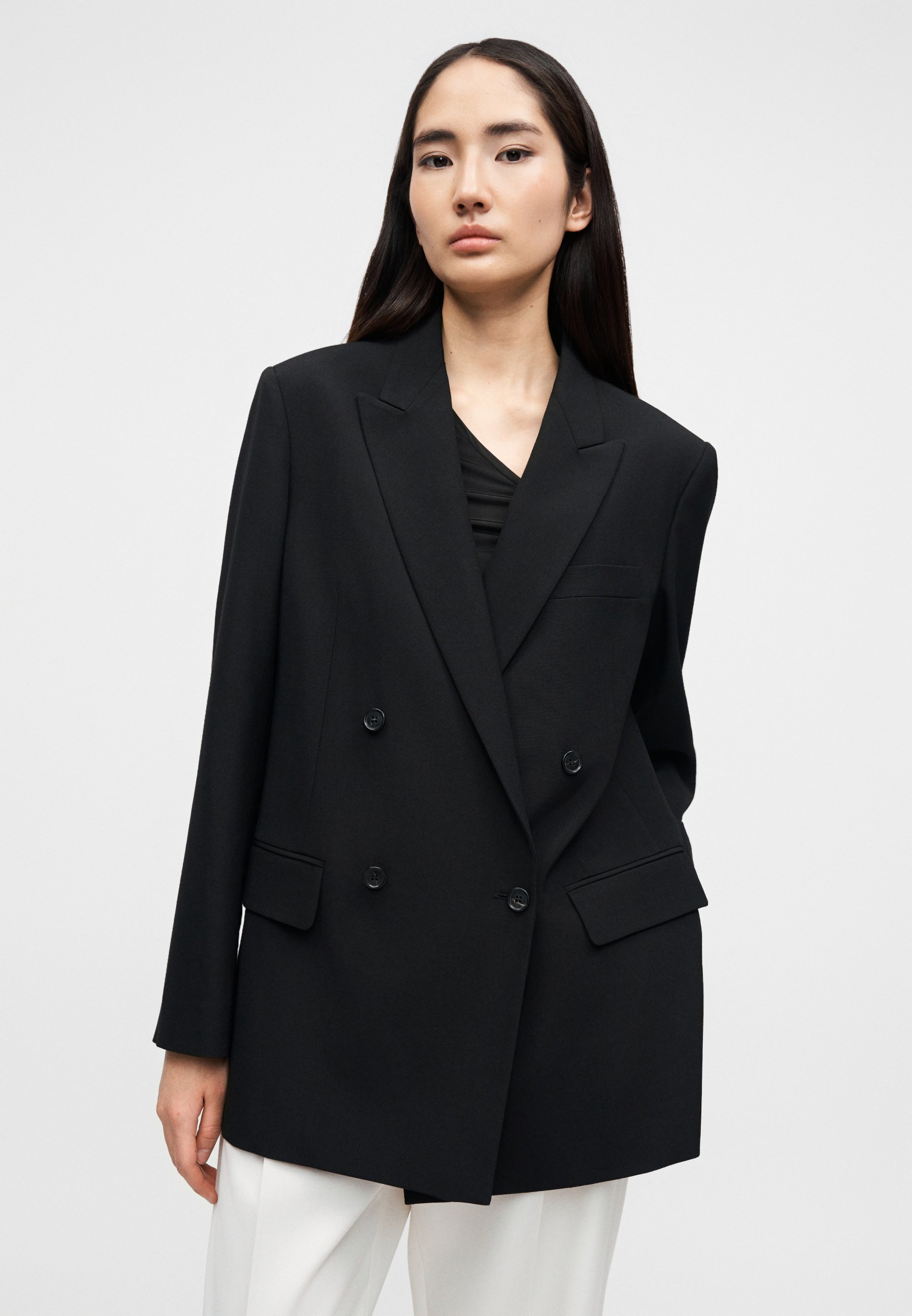 MM6 Maison Margiela Short coat - black - Zalando.ie