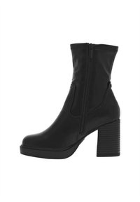Mustang Bottines à plateau - noires
