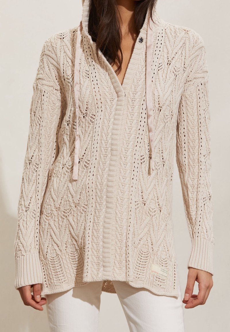 Odd Molly Jersey con capucha - off-white