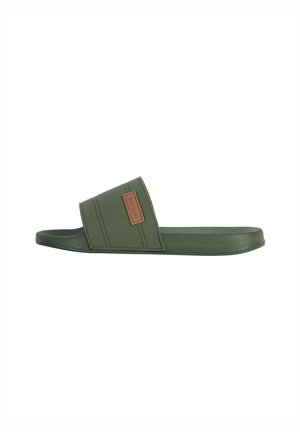 Sandalias planas - kaki